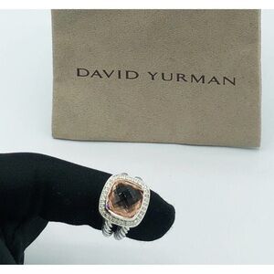 David Yurman Silver and Gold Ring